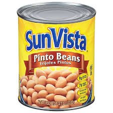 Frijoles pintos Sunvista 29 oz
