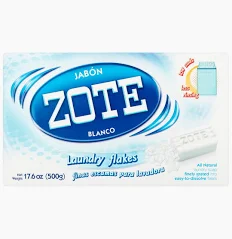 Zote Laundry flakes white 250g/18pc
