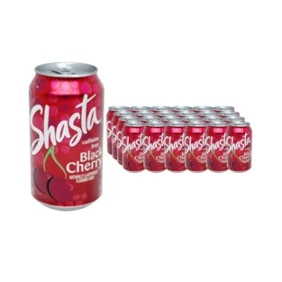Shasta Black Cherry 24/12oz