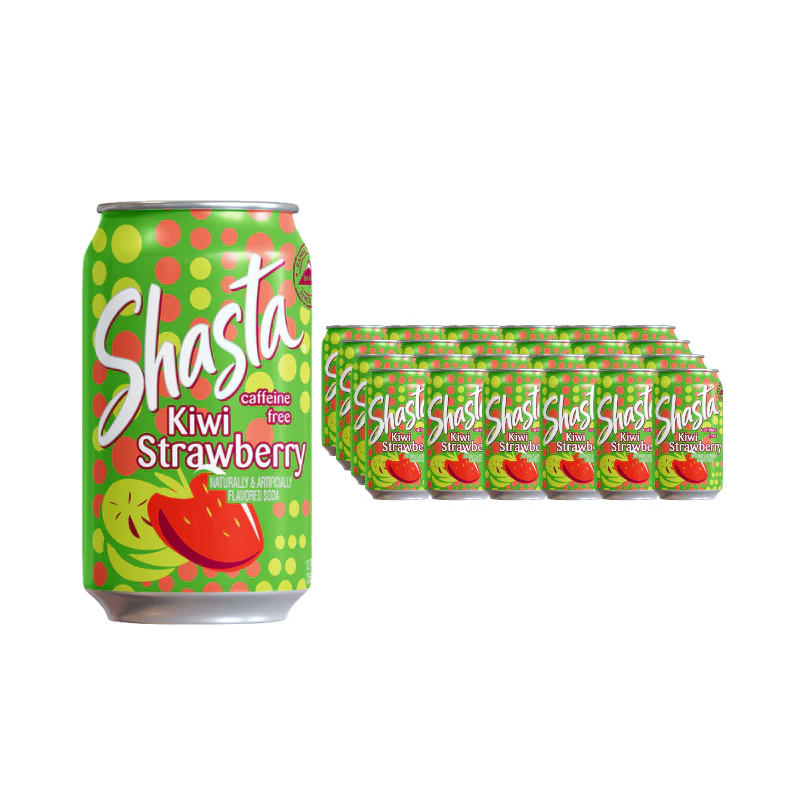 Shasta Kiwi Strawberry 24/12oz