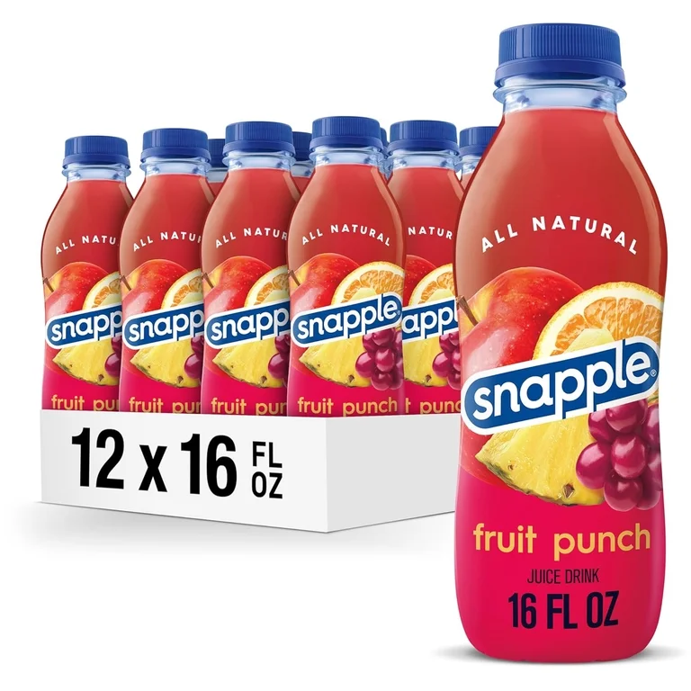 Snapple Fruit Punch 12/16oz