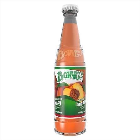 Boing peach 24pk/12oz glass
