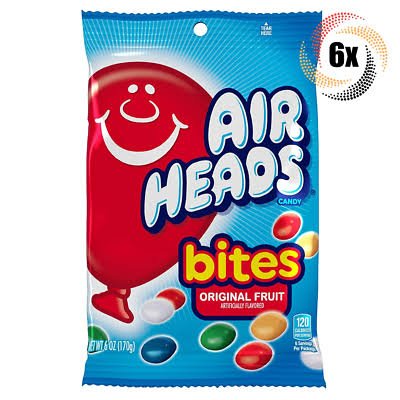 Airheads bites original 6ct /6oz