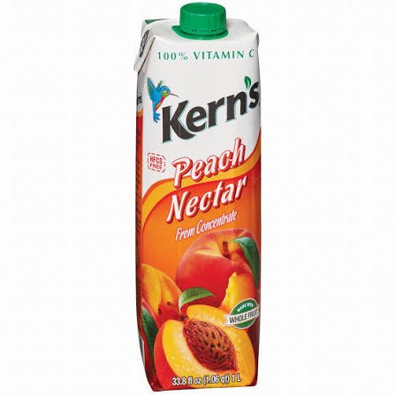 kern's peach nectar 32.4oz/12pk
