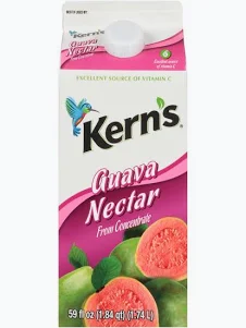 kern's guava nectar 32.4oz/12pk
