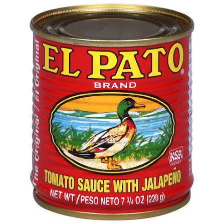 el pato salsa de jalapeño