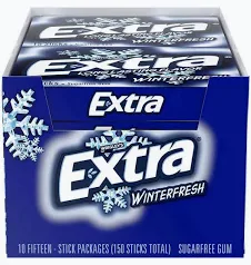 Extra winterfresh 10pk 15pc